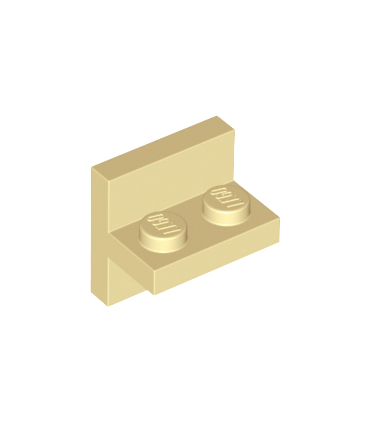 Tan Bracket 2 x 2 - 1 x 2 Centered