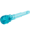 Trans-Light Blue Projectile Arrow, Large Round End with 4 Notches (Water)