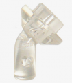Trans-Clear Minifigure, Utensil Posing Stand, Bar with Hollow Stud