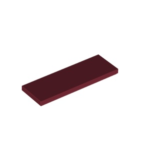 Dark Red Tile 2 x 6