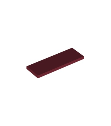 Dark Red Tile 2 x 6