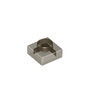 Trans-Brown Plate 1 x 1