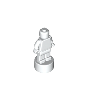 White Minifigure, Utensil Statuette / Trophy