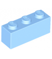 Bright Light Blue Brick 1 x 3
