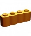 Medium Nougat Brick, Modified 1 x 4 Log