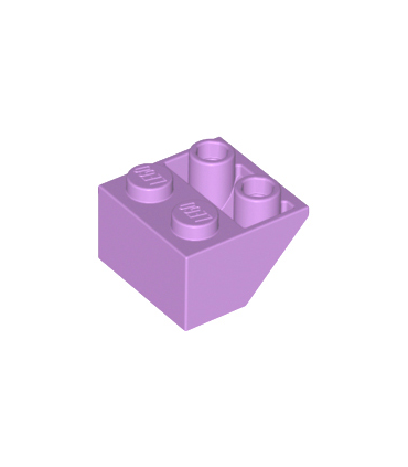 Medium Lavender Slope, Inverted 45 2 x 2