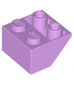 Medium Lavender Slope, Inverted 45 2 x 2