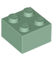 Sand Green Brick 2 x 2