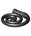 Black Minifigure, Weapon Whip Coiled