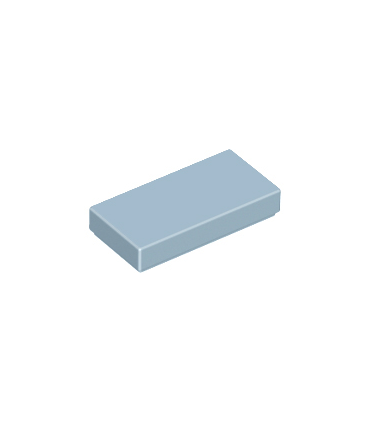 Sand Blue Tile 1 x 2