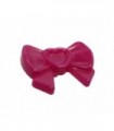 Magenta Friends Accessories Hair Decoration, Bow with Heart, Long Ribbon and Pin