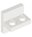 White Bracket 2 x 2 - 1 x 2 Centered