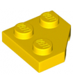 Yellow Wedge, Plate 2 x 2 Cut Corner