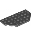 Dark Bluish Gray Wedge, Plate 4 x 8 Cut Corners