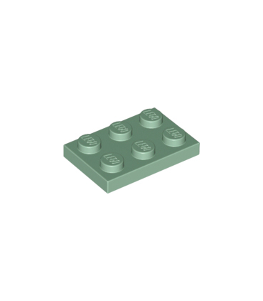 Sand Green Plate 2 x 3
