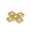 Tan Plate, Modified 3 x 3 Cross