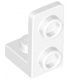 White Bracket 1 x 1 - 1 x 2 Inverted
