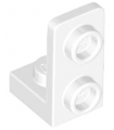 White Bracket 1 x 1 - 1 x 2 Inverted