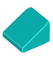 Dark Turquoise Slope 30 1 x 1 x 2/3
