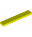 Neon Yellow Tile 1 x 6
