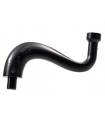 Black Elephant Tail / Trunk with Bar End - Long Straight Tip