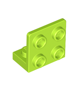 Lime Bracket 1 x 2 - 2 x 2 Inverted