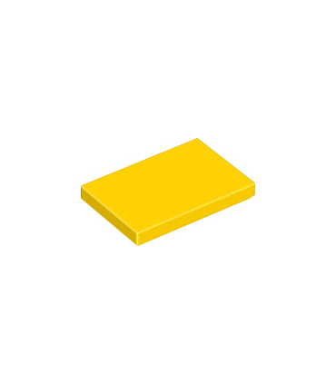 Yellow Tile 2 x 3