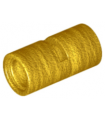 Pearl Gold Technic, Pin Connector Round 2L with Slot (Pin Joiner Round)