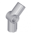 Light Bluish Gray Technic, Axle and Pin Connector Angled 4