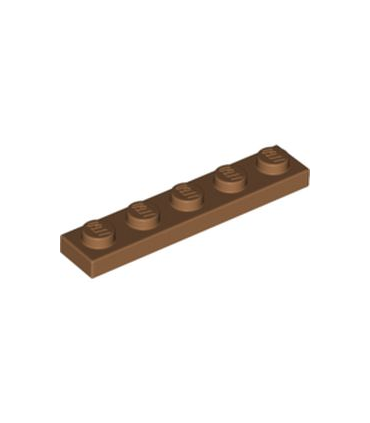 Medium Nougat Plate 1 x 5