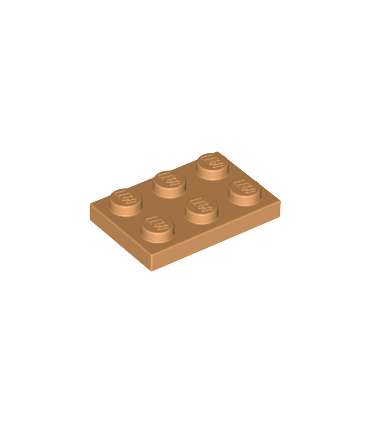 Medium Nougat Plate 2 x 3