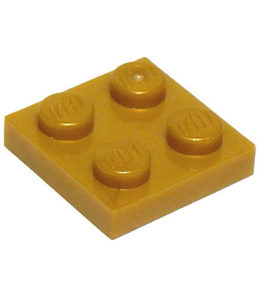 Pearl Gold Plate 2 x 2