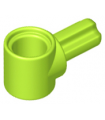 Lime Technic, Axle and Pin Connector Hub with 1 Axle