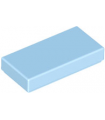 Bright Light Blue Tile 1 x 2