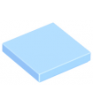 Bright Light Blue Tile 2 x 2