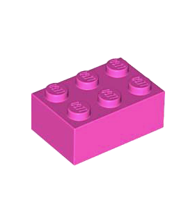 Dark Pink Brick 2 x 3