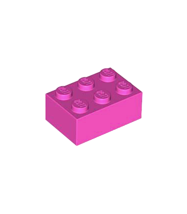 Dark Pink Brick 2 x 3