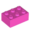 Dark Pink Brick 2 x 3