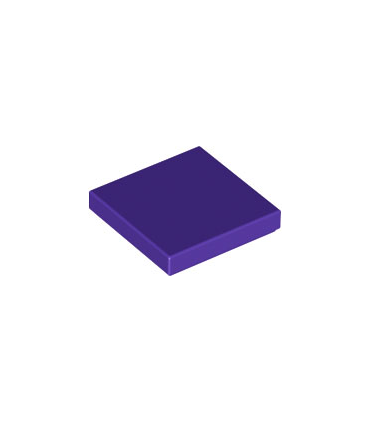 Dark Purple Tile 2 x 2