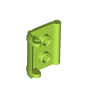 Lime Minifigure, Utensil Book Binding with 2 Studs