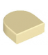 Tan Tile, Round 1 x 1 Half Circle Extended
