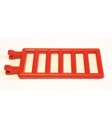 Red Bar 7 x 3 with 2 Clips (Ladder)