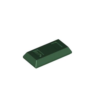 Dark Green Minifigure, Utensil Ingot / Bar