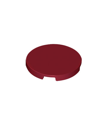 Dark Red Tile, Round 3 x 3