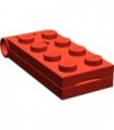 Red Hinge Plate 2 x 5 - Complete Assembly