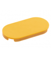 Pearl Gold Tile, Round 2 x 4 Oval