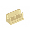 Tan Hinge Brick 1 x 2 Base