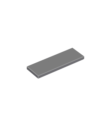 Dark Bluish Gray Tile 2 x 6