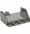 Trans-Black Windscreen 3 x 4 x 1 1/3 with 2 Studs on Top