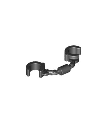 Black Minifigure, Utensil Handcuffs